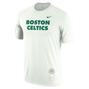 Nike Boston Celtics Dry Men's Nba T-shirt in White for Men