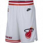 Color White of the product Short NBA Miami Heat Nike HWC Swingman