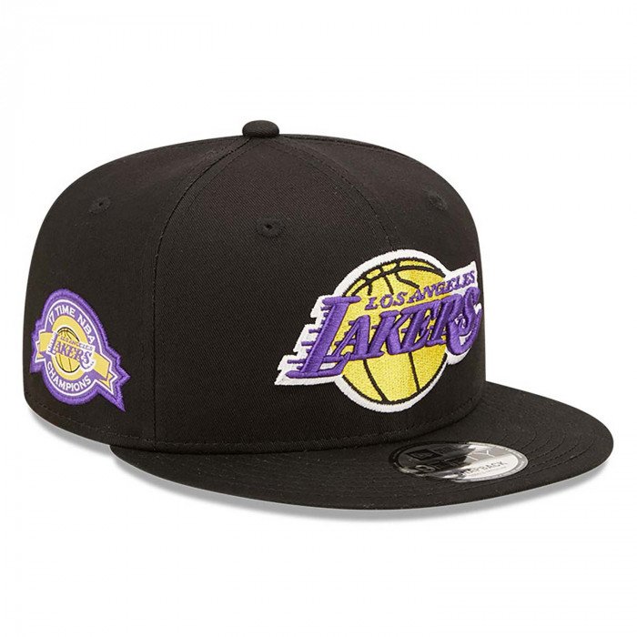 Casquette NBA Los Angeles Lakers New Era Team Side Patch 9Fifty image n°1