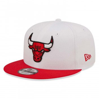 Casquette New Era Chicago Bulls White Crown Team 9Fifty NBA | New Era
