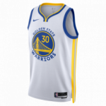 Maillot NBA Golden State Warriors 2023-24 Stephen Curry 30# Bleu