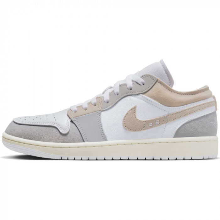 Air Jordan 1 Low Se Craft tech grey/lt orewood brn-white-sail