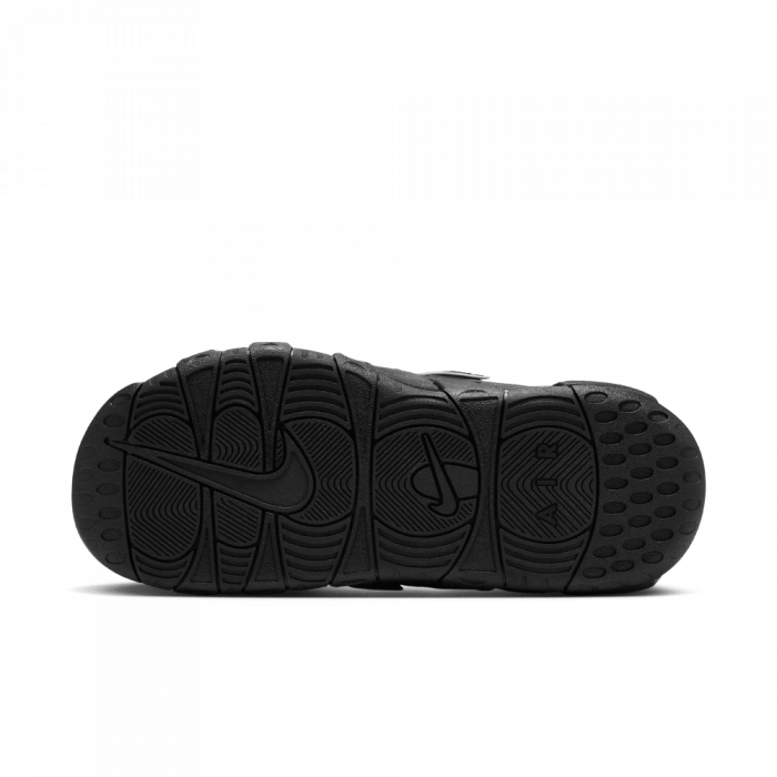 Claquettes Nike Uptempo black/white image n°5