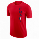 Color Rouge du produit T-shirt Jordan FFBB Equipe de France Dri-fit Team...