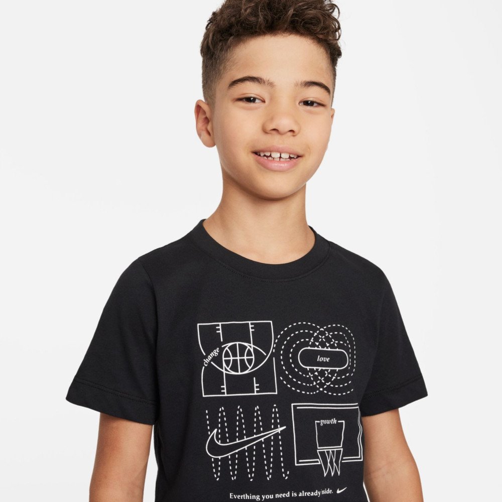 T-shirt Enfant Nike Culture Of Basketball Black - Basket4Ballers