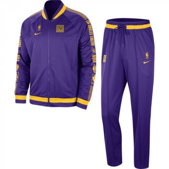 Nike NBA Los Angeles Lakers Courtside Tracksuit Purple/Yellow