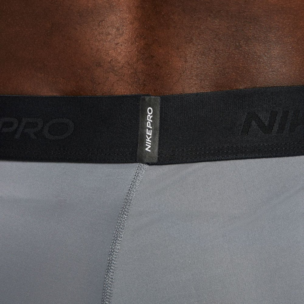 Collant 3/4 Nike Pro Dri-Fit smoke grey - Basket4Ballers