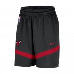 Color Black of the product Short NBA Chicago Bulls Nike Practice Icon+