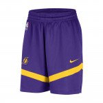 Color Violet du produit Short NBA Los Angeles Lakers Nike Practice Icon