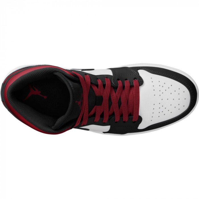 Air Jordan 1 Mid Gym Red Black Toe image n°9