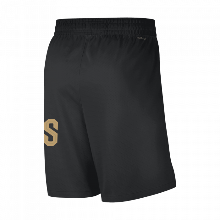 Short Cleveland Cavaliers Statement Edition black/club gold NBA image n°3