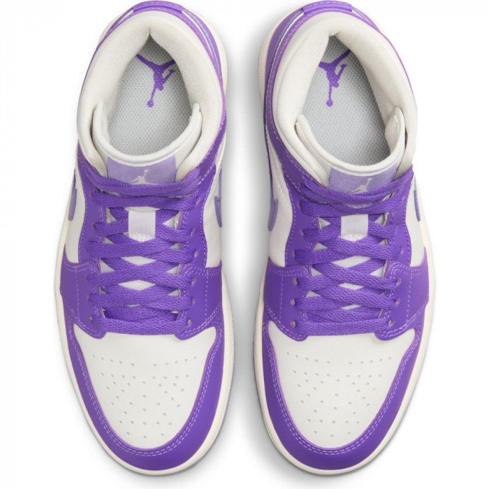Air Jordan 1 Mid action grape/sky j lt purple-sail image n°4
