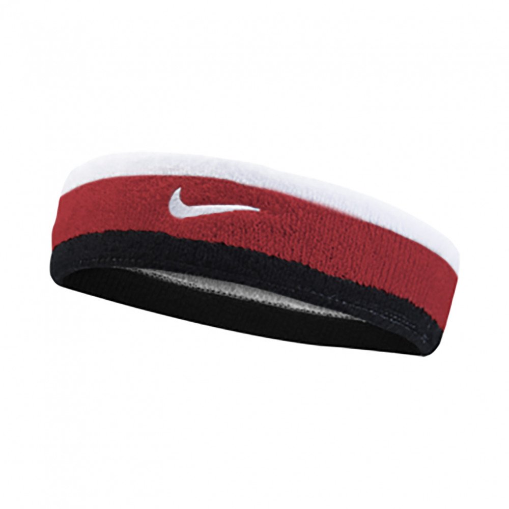 Bandeau Nike Swoosh White/university Red - Basket4Ballers