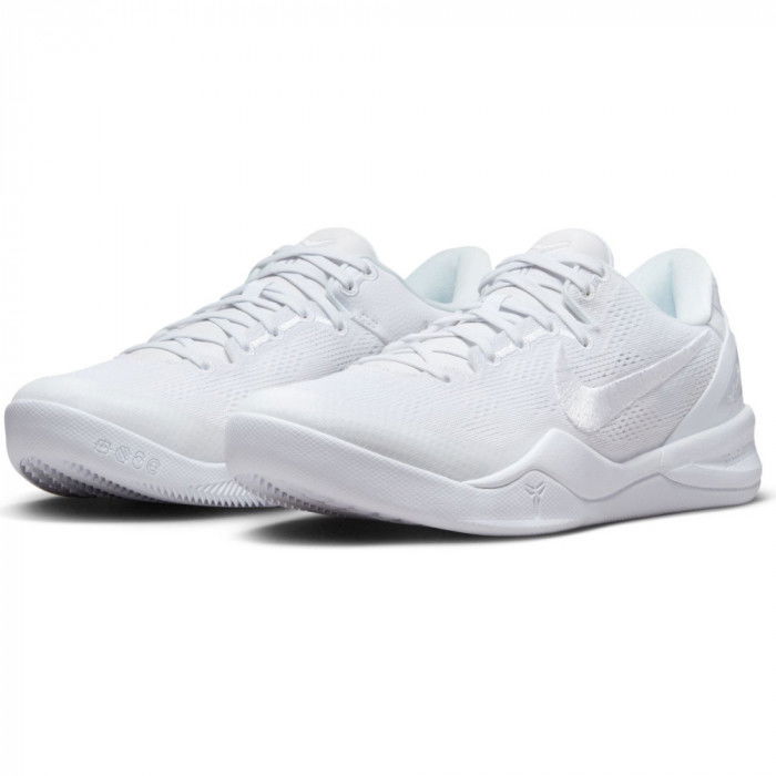 Nike Kobe 8 Protro white/white-white image n°3