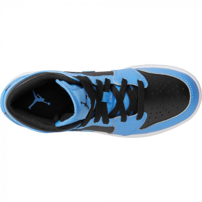 Air Jordan 1 Mid university blue/black-white image n°9