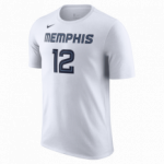 Color Blanc du produit T-shirt Memphis Grizzlies white/morant ja NBA