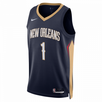 Replica Icon Road Jersey New Orleans Pelicans Williamson Zion NBA -  Basket4Ballers