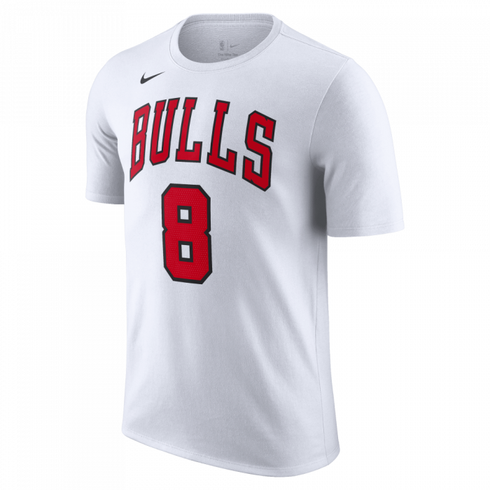 T-shirt Chicago Bulls white/lavine zach NBA