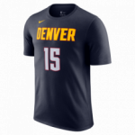 Color Bleu du produit T-shirt NBA Nikola Jokic Denver Nuggets Nike Name &...