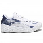 Color White of the product Puma All-Pro Nitro Team Navy