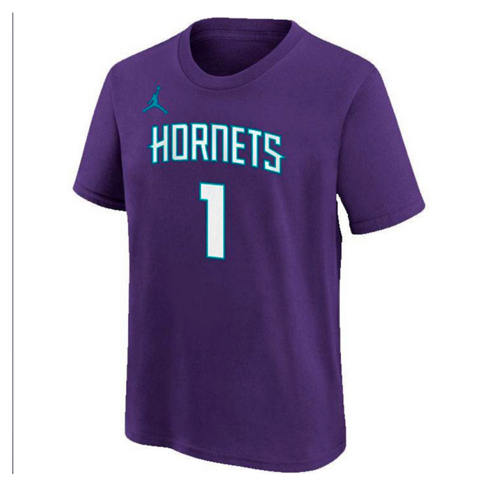 T-shirt NBA Lamelo Ball Charlotte Hornets Jordan Statement Edition