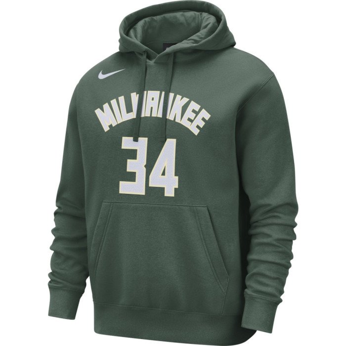 Hoody NBA Giannis Antetokounmpo Milwaukee Bucks Nike Name & Number 