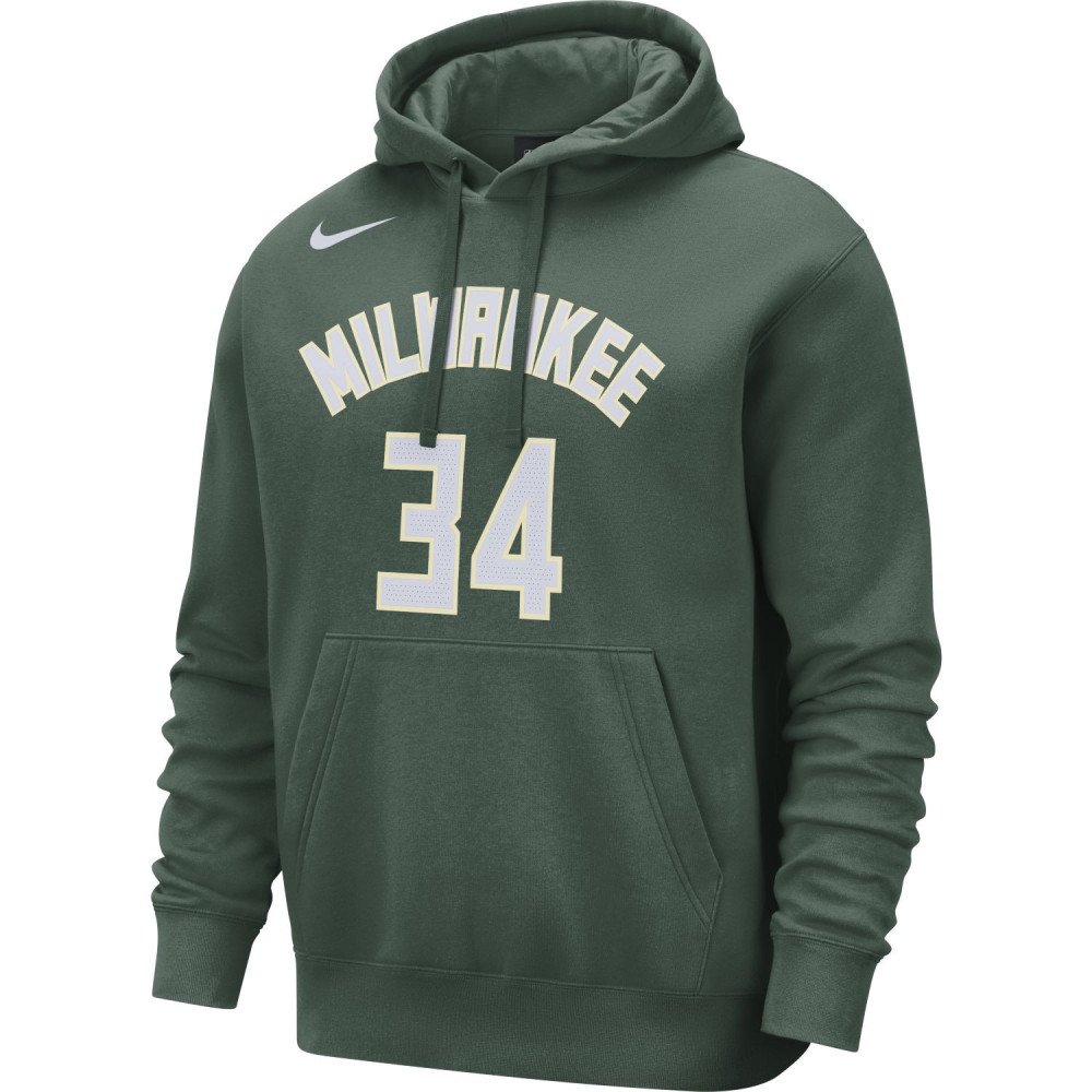 Hoody NBA Giannis Antetokounmpo Milwaukee Bucks Nike Name & Number ...