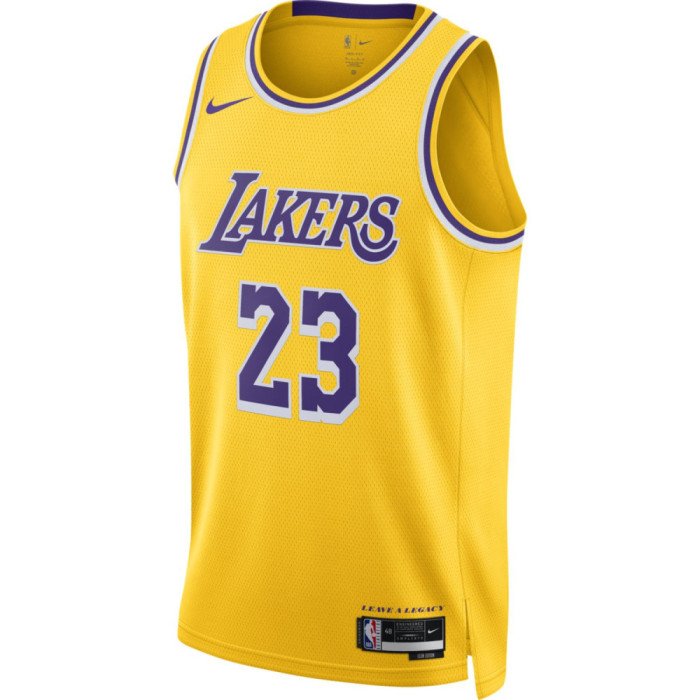 Maillot NBA Lebron James Los Angeles Lakers Icon Edition 2023/2024 23