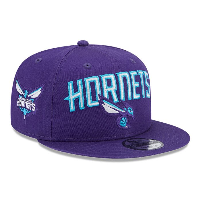 Casquette New Era NBA Charlotte Hornets NBA Patch 9Fifty image n°1