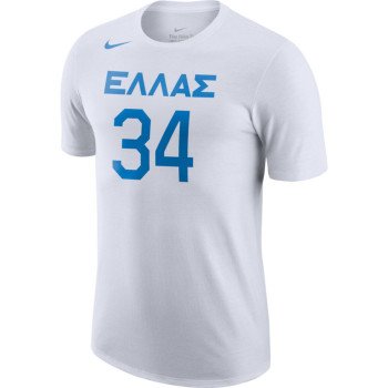 T-shirt Nike Giannis Antetokounmpo Team Greece white | Nike
