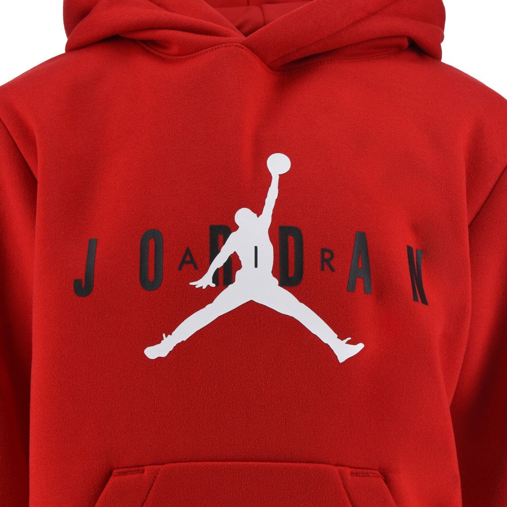 Hoodie Enfant Jordan Jumpman Sustainable Red - Basket4Ballers