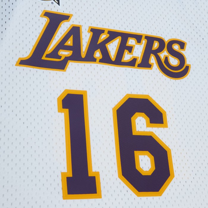 Maillot NBA Paul Gasol Los Angeles Lakers Mitchell & Ness Hall Of Fame 2023 Edition image n°3