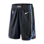 Color Black of the product Short NBA Orlando Magic Nike Icon Edition