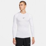 Color Blanc du produit T-Shirt manches longues Nike Pro white/black