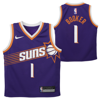 Youth Phoenix Suns Devin Booker Nike Black 2019/20 City Edition Name &  Number T-Shirt