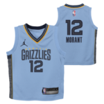 Color Blue of the product Maillot NBA Ja Morant Memphis Grizzlies Jordan...
