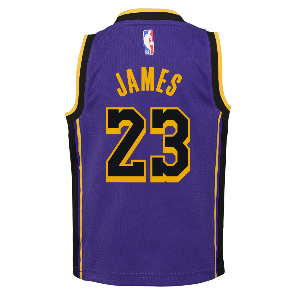 Nike LeBron James Los Angeles Lakers Icon Replica Jersey, Infants