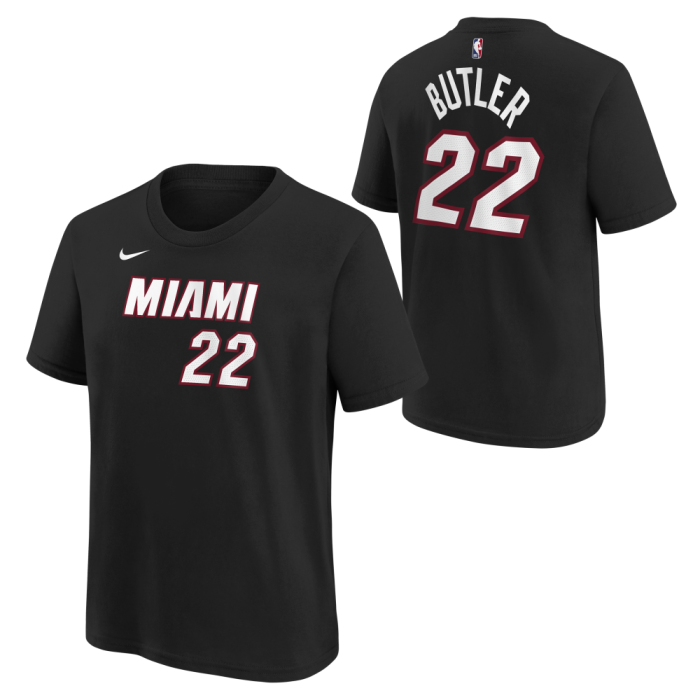 Boys N&n Tee -icon Miami Heat Butler Jimmy NBA image n°3