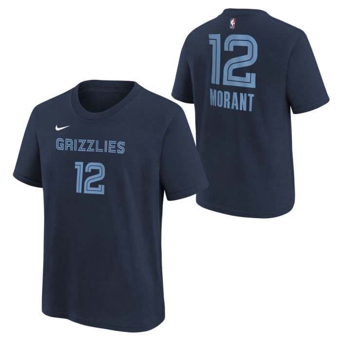 T-shirt NBA Enfant Ja Morant Memphis Grizzlies Nike Name&Number