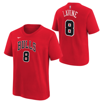 T-Shirt NBA Zach Lavine Chicago Bulls Nike Name&Number Enfant | Nike
