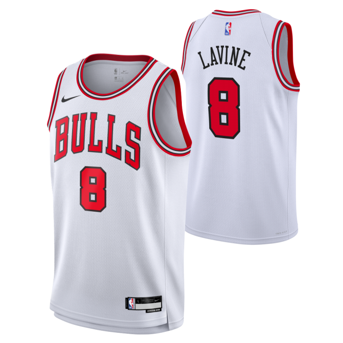 Boys Association Swingman Jrsy Chicago Bulls Lavine Zach NBA image n°3