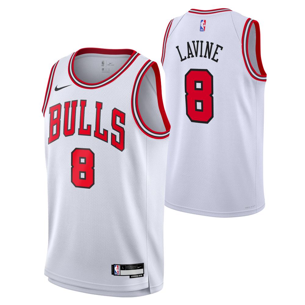 NBA_ ''nba''JerseysBasketball Jersey Chicagos Bulls's Zach Lavine