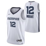 Color White of the product Maillot NBA Ja Morant Memphios Grizzlies Nike...
