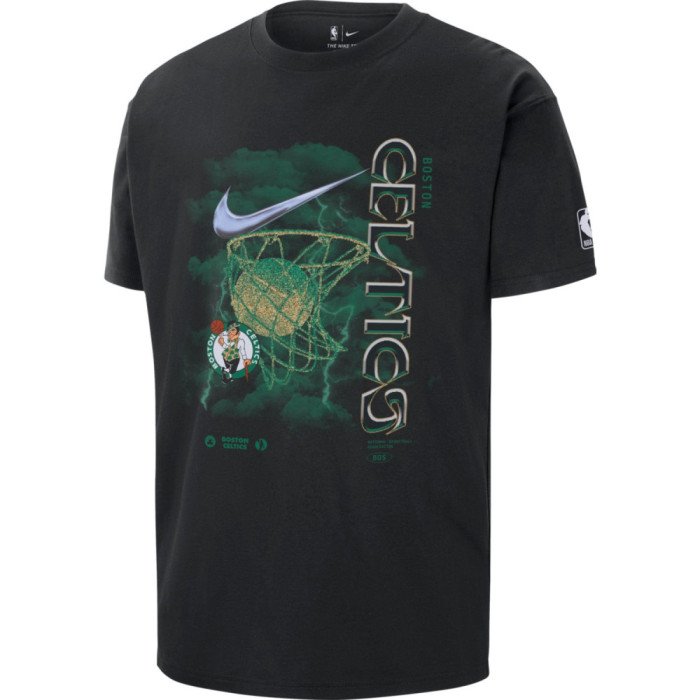 T-shirt NBA Boston Celtics Courtside Max90 black