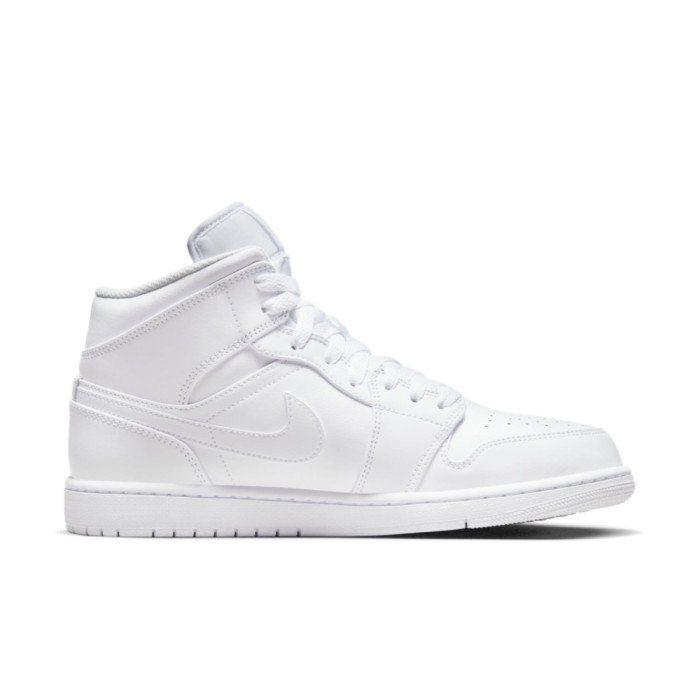 Air Jordan 1 Mid white/white-white image n°2
