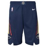 Color White of the product Shorts NBA New Orleans Pelicans Nike Icon Edition Kids