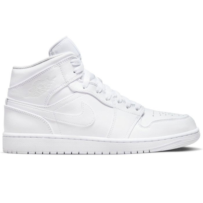 Air Jordan 1 Mid white/white-white image n°1