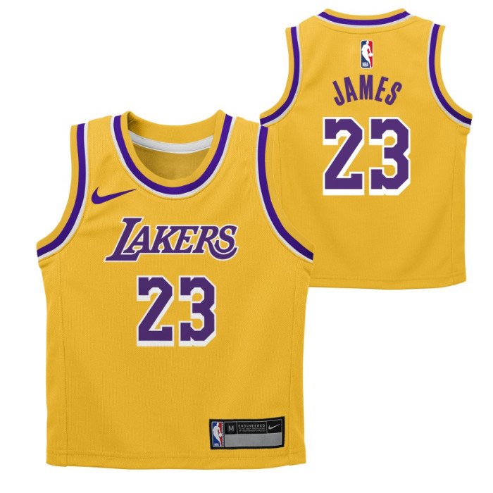 0-7 Icon Replica Jersey Los Angeles Lakers Lebron James NBA