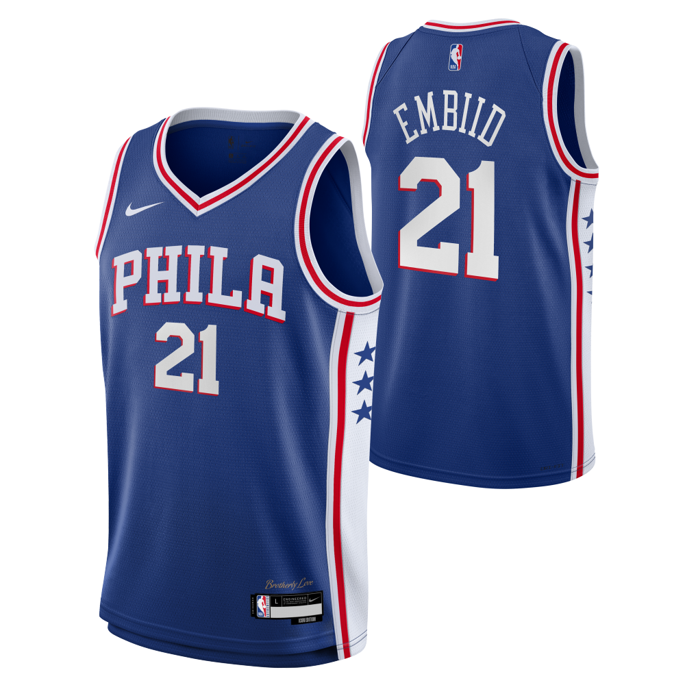 Joel Embiid Philadelphia 76ers Nike Unisex 2022/23 Swingman Jersey