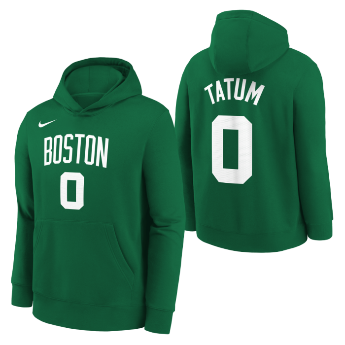 Sweat à Capuche NBA Enfant Jayson Tatum Boston Celtics Nike N&N Edition image n°3